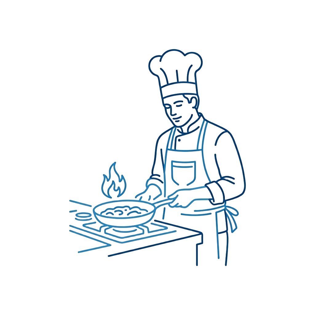 Ilustración de sector Hostelería